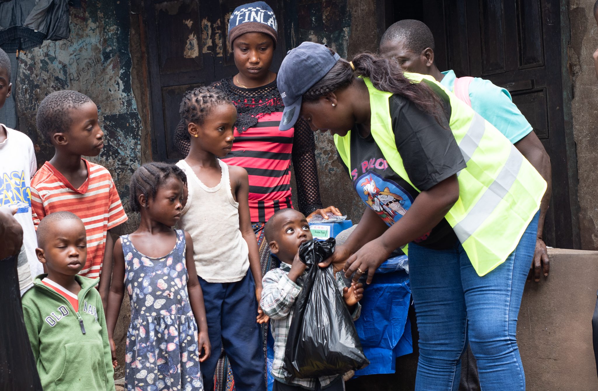 Hilfe nach Überschwemmungen in Freetown